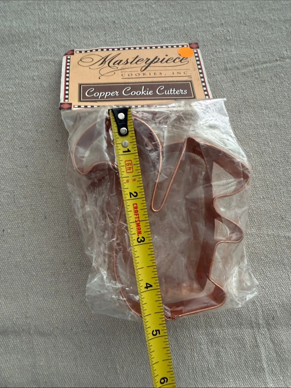 100% Copper Cookie Cutters - Squirrel and Acorn - New in Package
